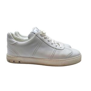 Valentino Garavani white leather Sneaker womens size 40 1/2